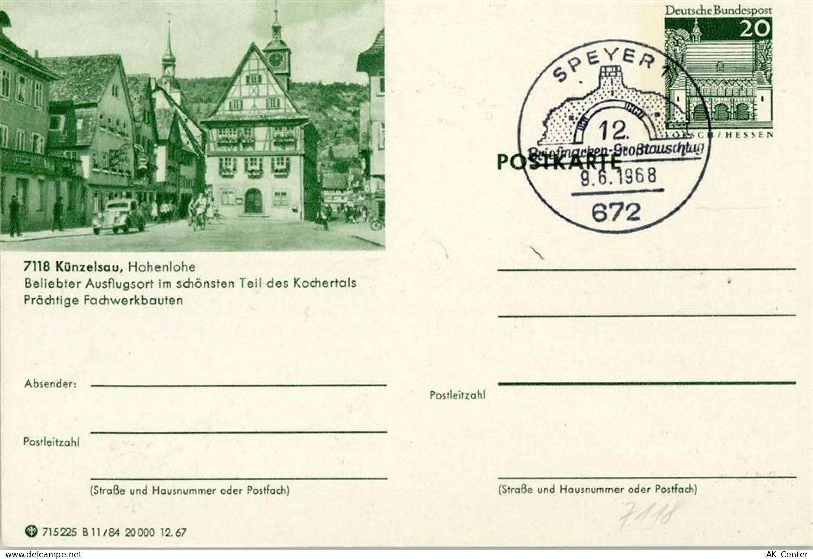 74653 W7118 Künzelsau - Ortsansicht - 10558425
