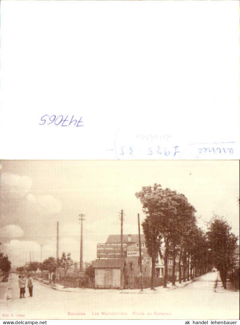 747065 Foto Gonesse Les Marronniers Route de Gonesse Straßenpartie France