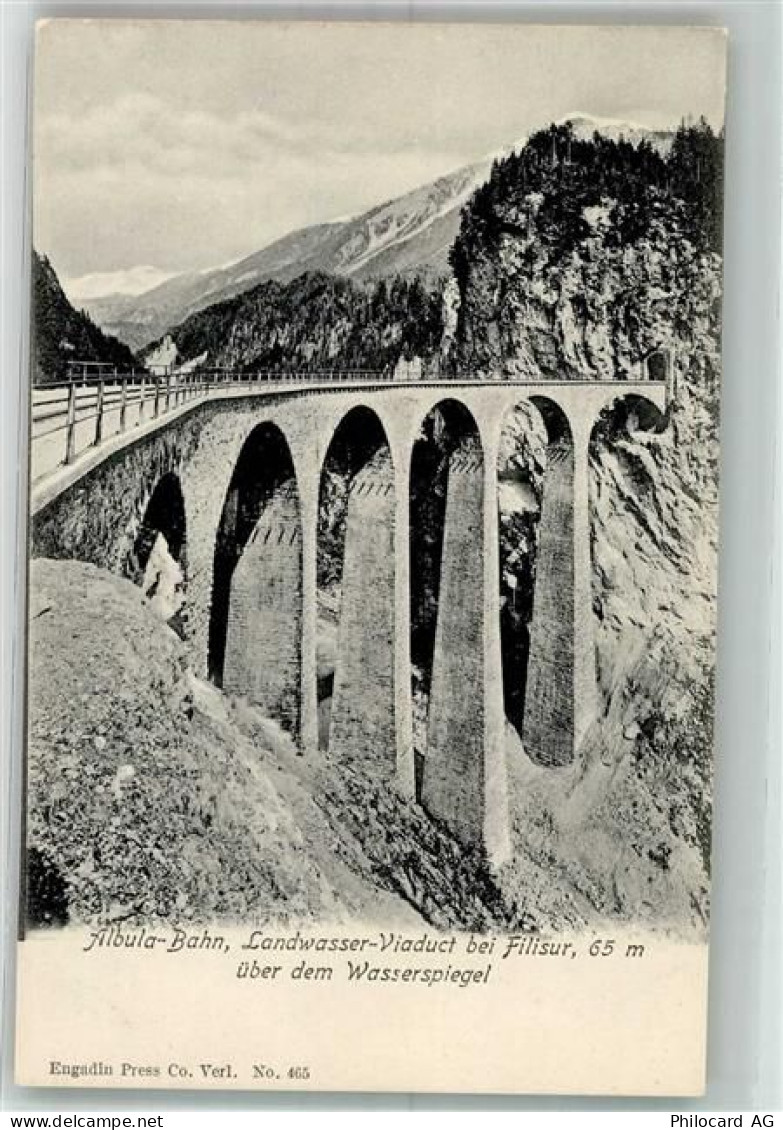 7477 Filisur Foto AK Landwasser Viadukt Albula-Bahn - 38193688
