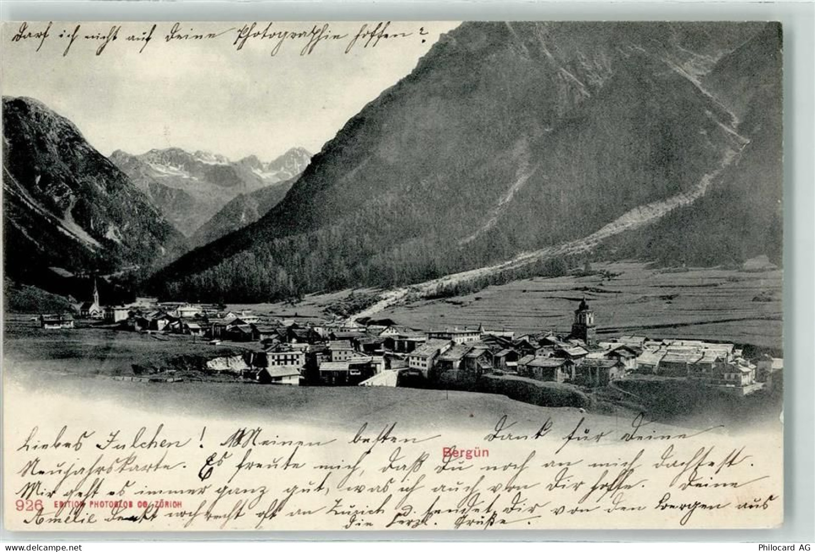 7482 Bergün Bravuogn 1902 - 10609577