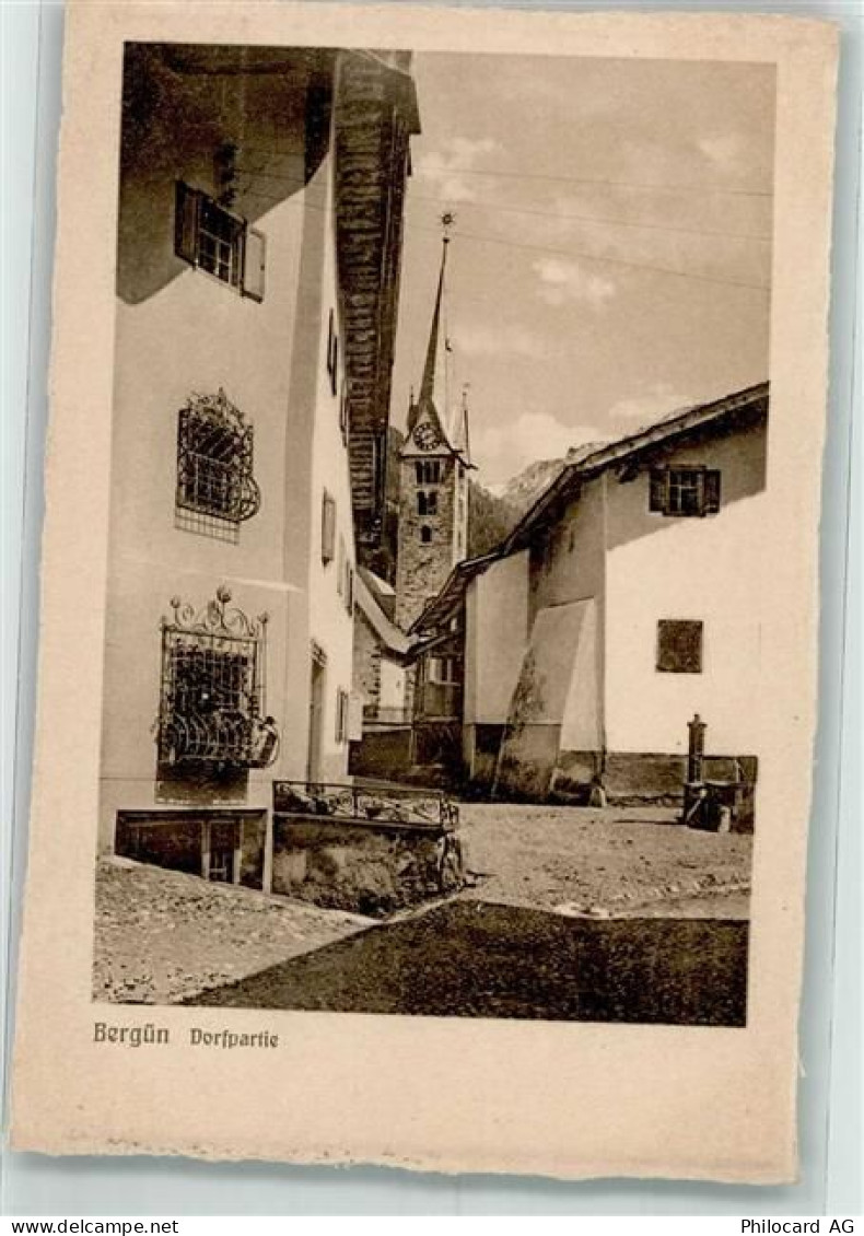 7482 Bergün Bravuogn - Dorfansicht - 39698204