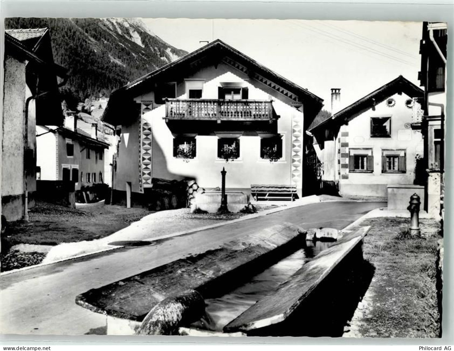 7482 Bergün Bravuogn - Dorfpartie - 39697162