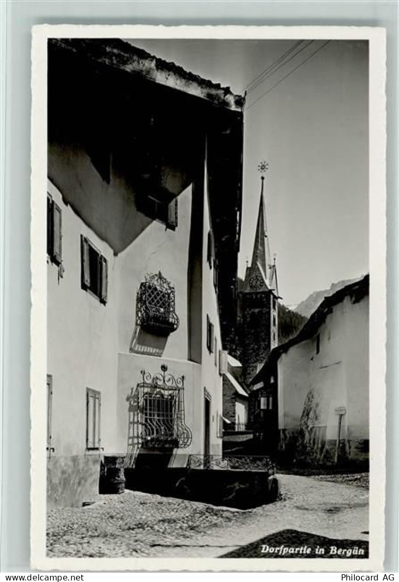 7482 Bergün Bravuogn - Dorfpartie in Bergün - 10196195