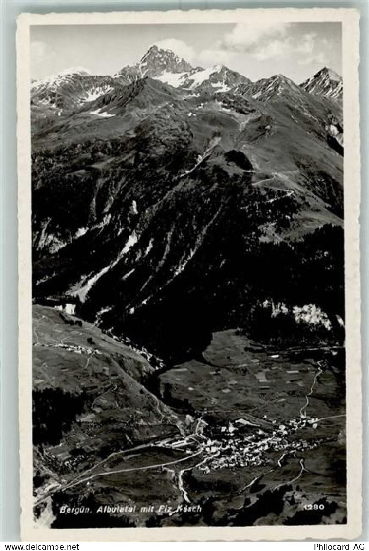 7482 Bergün Bravuogn - Fliegeraufnahme Albulatal - 10396187