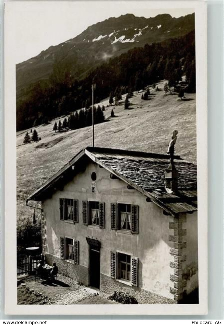 7482 Bergün Bravuogn Foto AK Kesch Hütte - 10300568