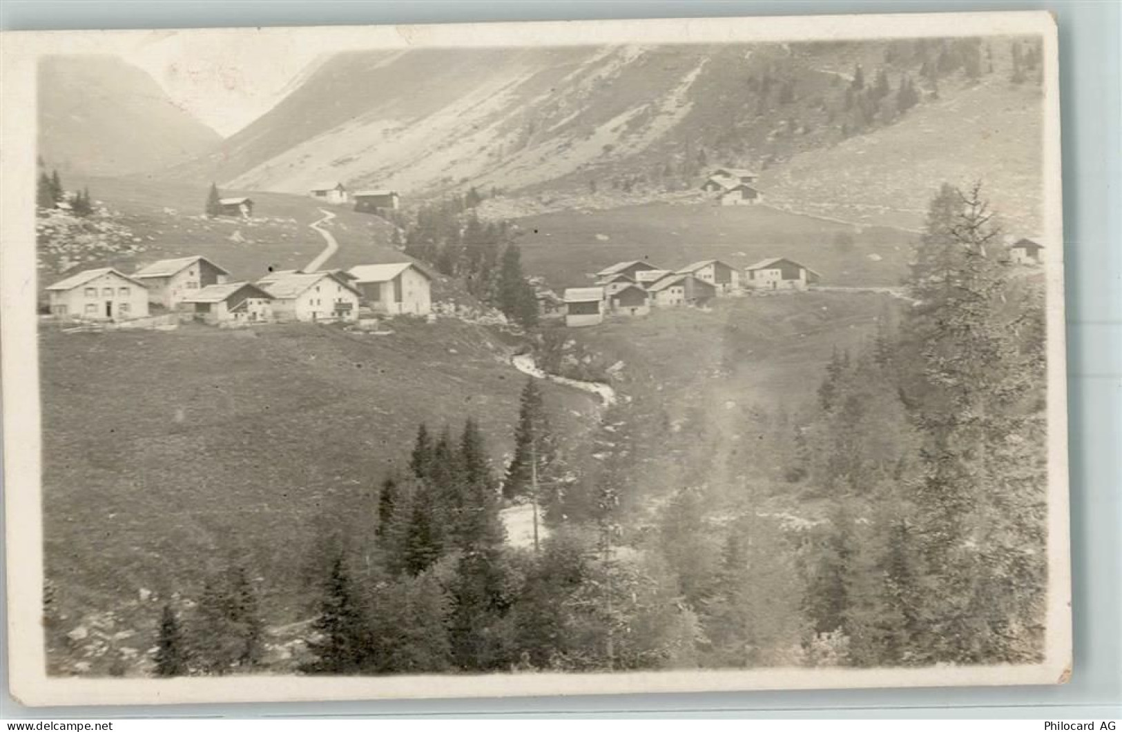 7482 Bergün Bravuogn Foto AK Ort lt. Stempel - 13159173