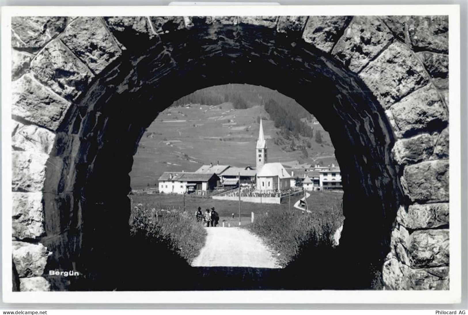 7482 Bergün Bravuogn - Tunnel, Kirche - 50730215