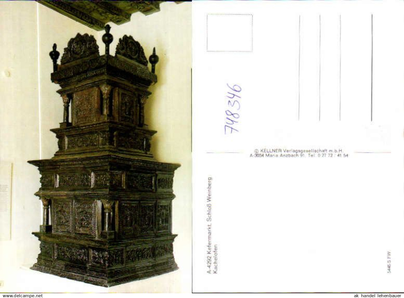 748346 Kefermarkt Schloss Weinberg Kachelofen