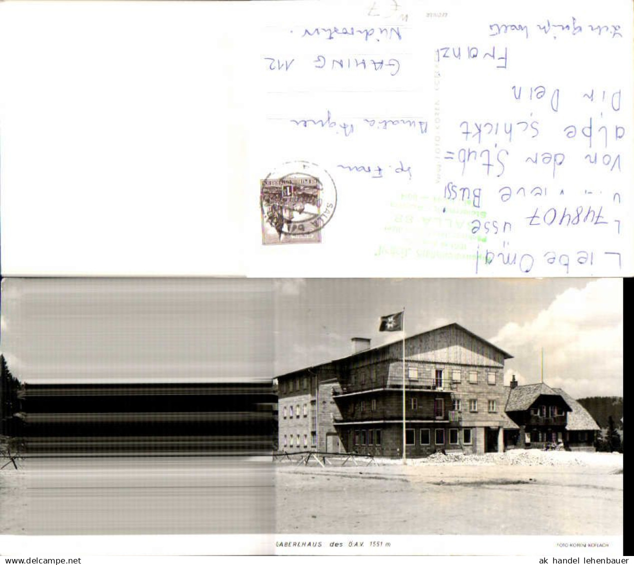 748407 Foto AK Gaberlhaus Salla Gemeinde Maria Lankowitz