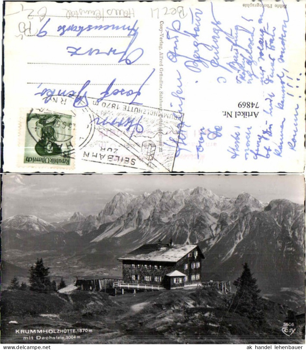 74869,Krummholzhütte b. Haus im Ennstal Cosy 3606