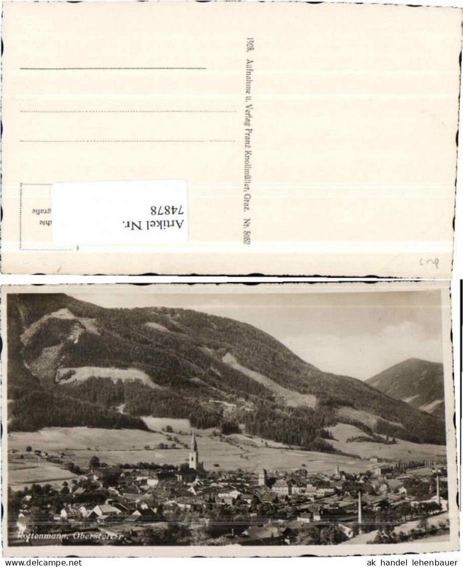 74878,Rottenmann Totale 1928