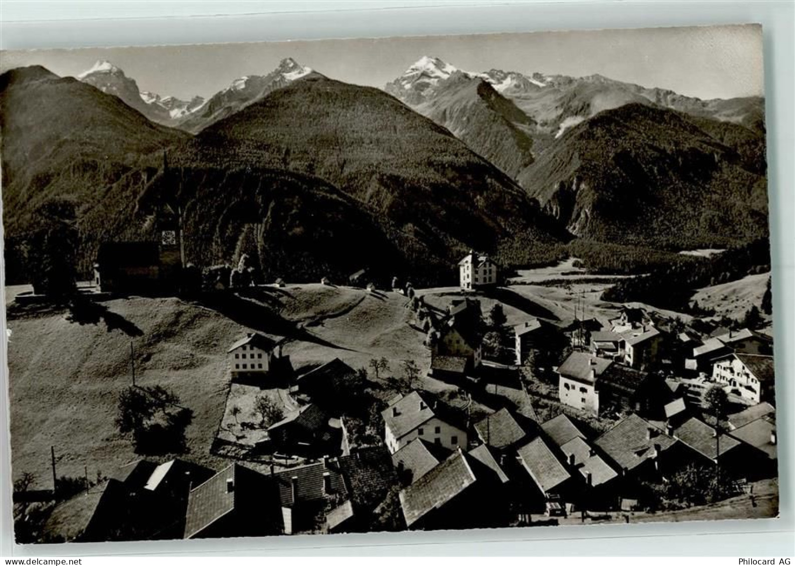 7493 Schmitten (Albula) - im Albulatal mit Piz DAela Tinzenhorn und Piz ... - 10217395