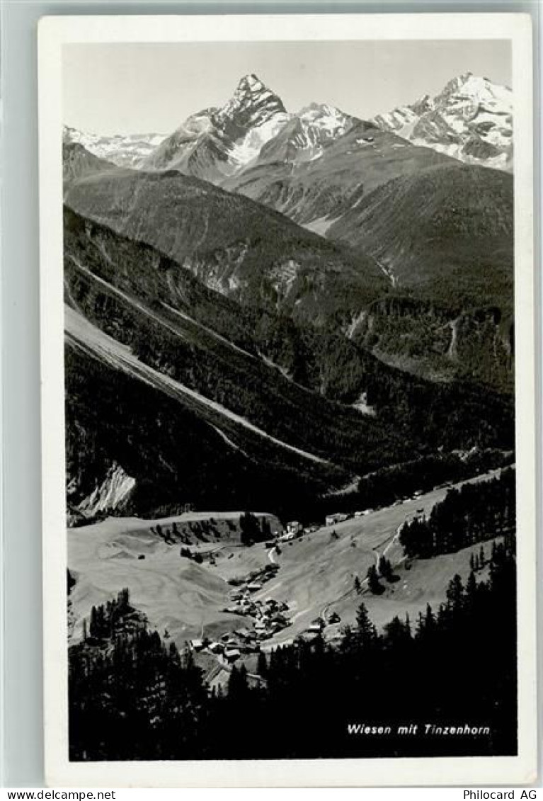 7494 Wiesen GR 1937 Foto AK - 38067819