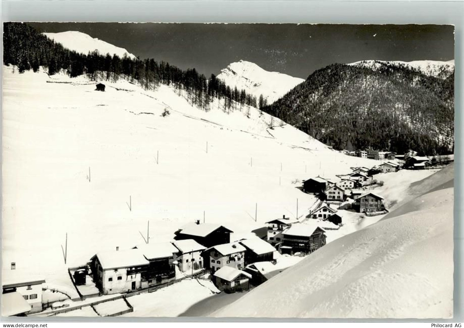 7494 Wiesen GR Foto AK Winter - 38057709