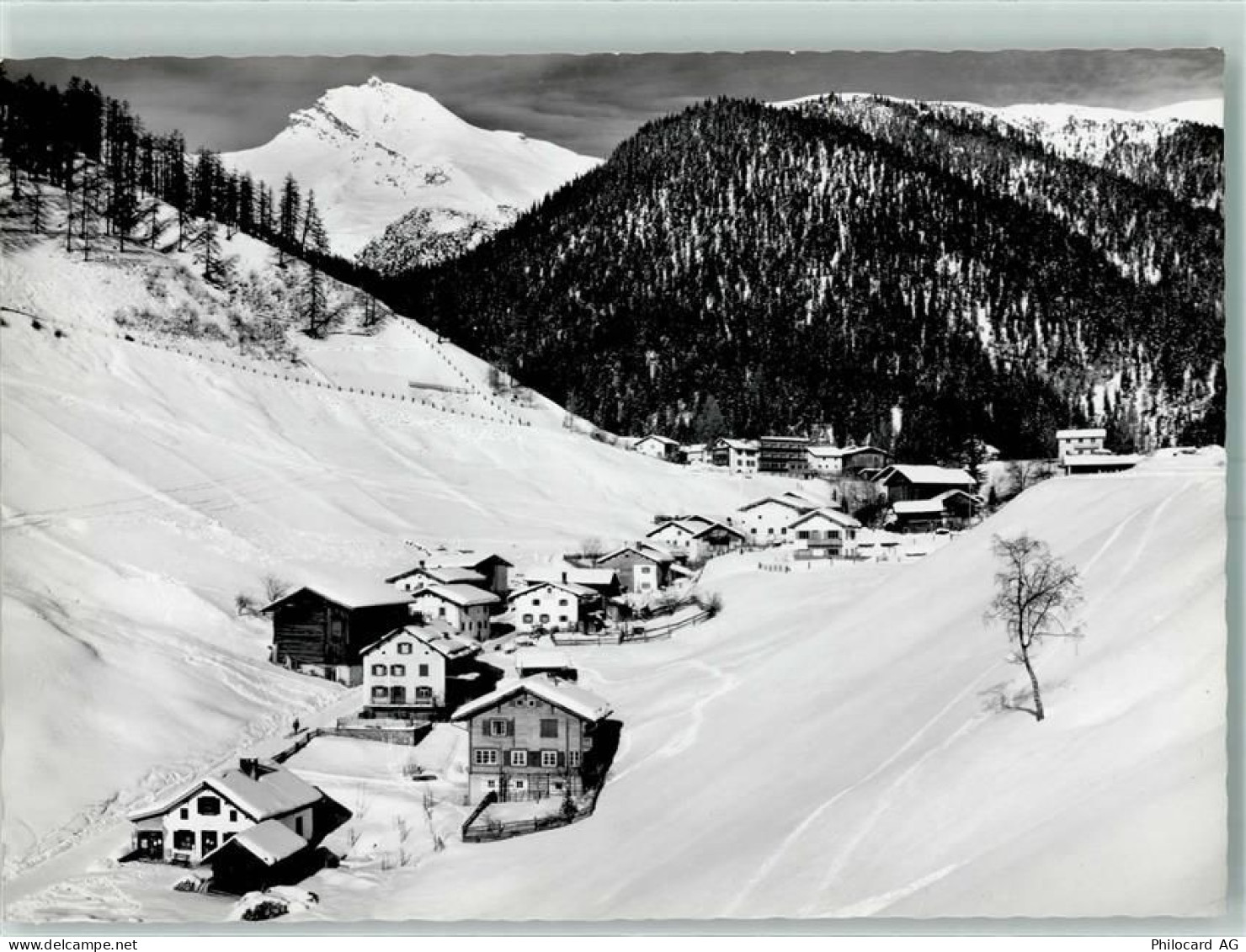 7494 Wiesen GR - Valbellahorn Winter - 10397309