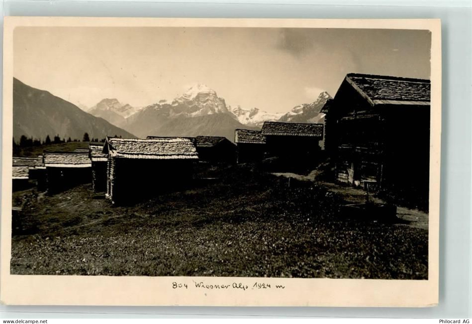 7494 Wiesen GR - Wiesneralp Berghütten - 39493189