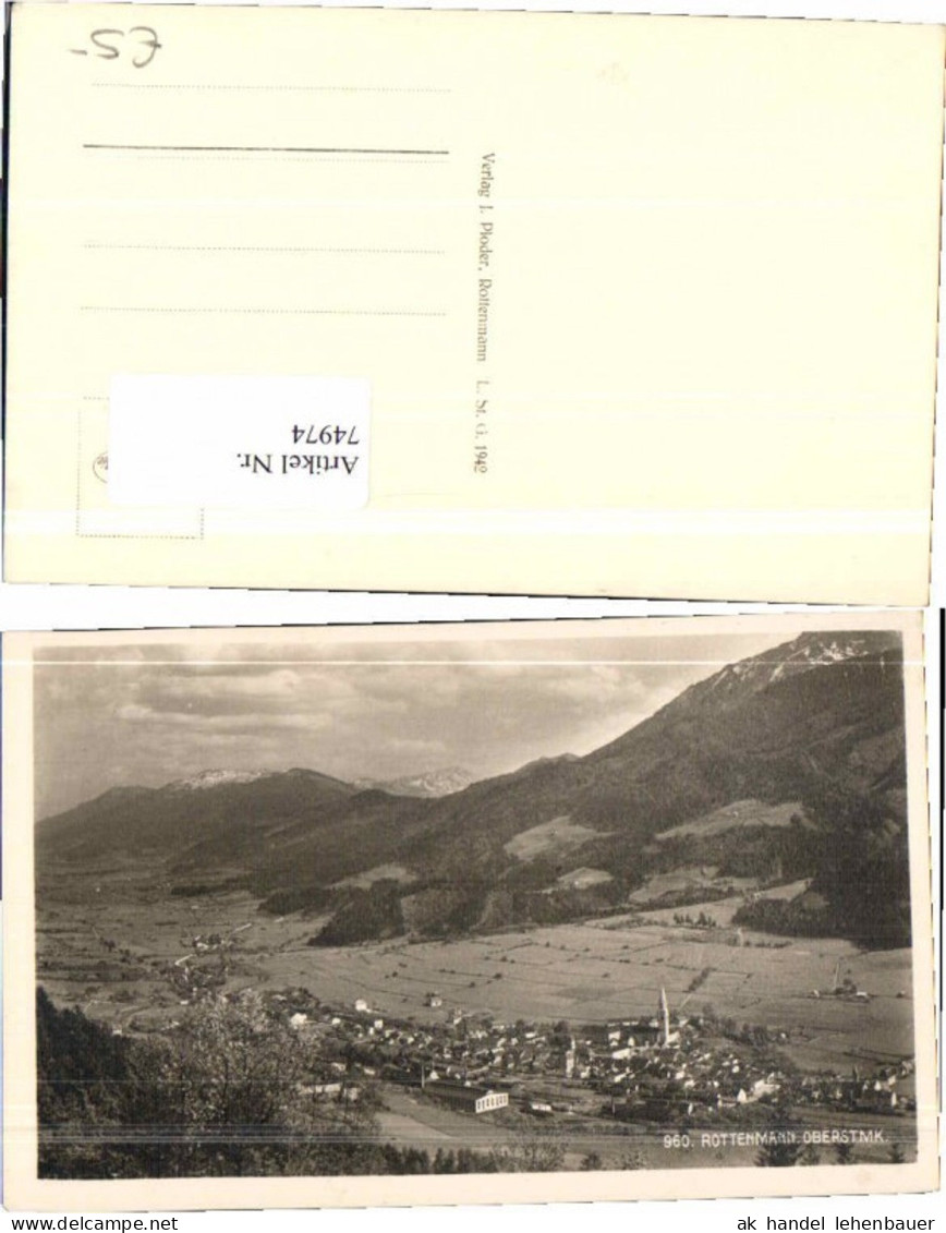 74974,Rottenmann Totale 1942