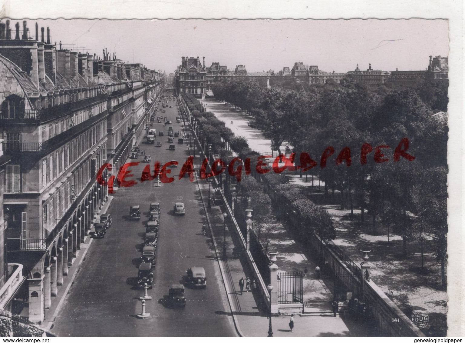 75- 01- PARIS - LA RUE DE RIVOLI