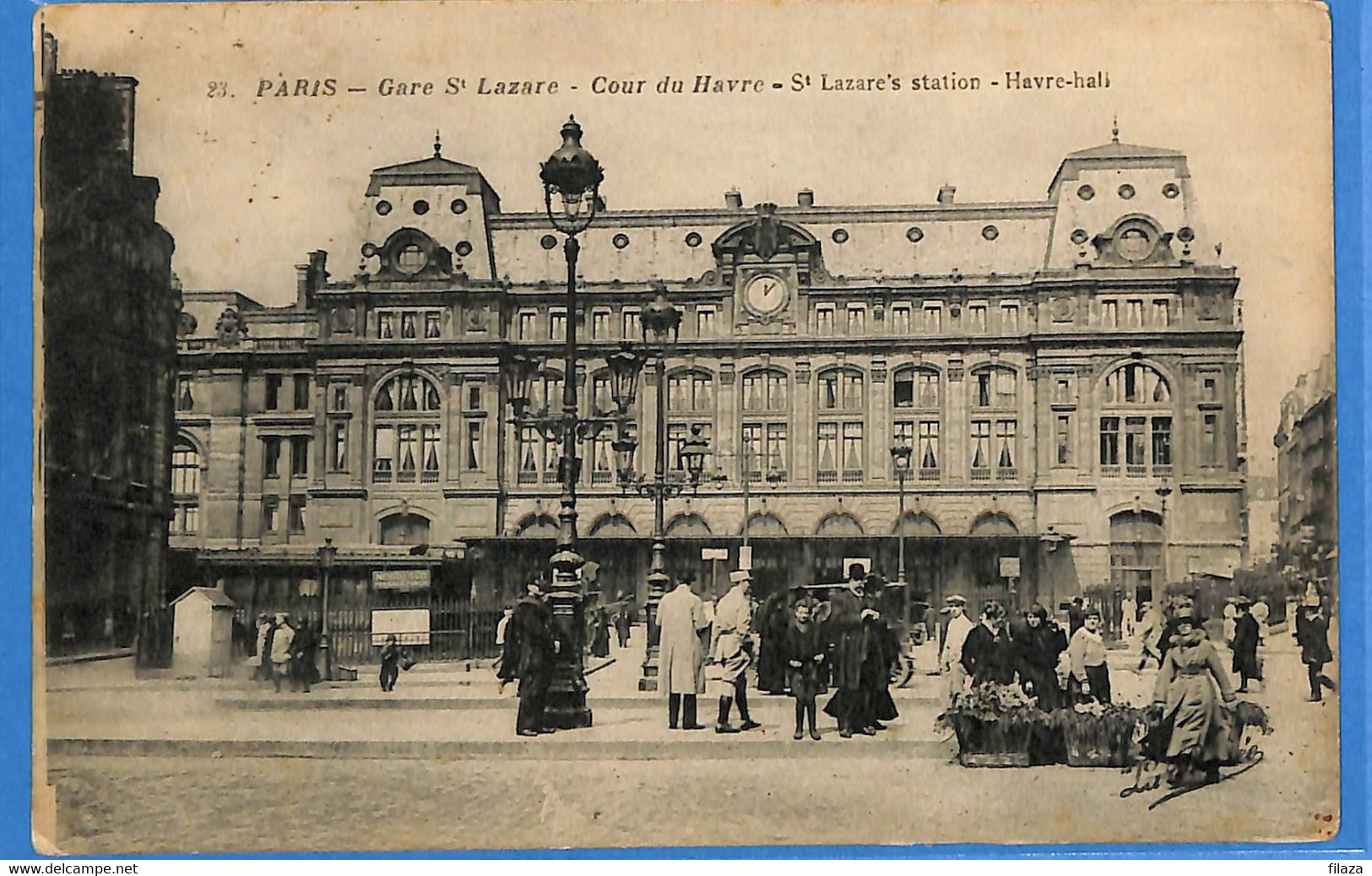 75 - 08 - Paris - Gare Saint Lazare - Cour du Havre - Saint Lazare station - Havre Hall (N9669)