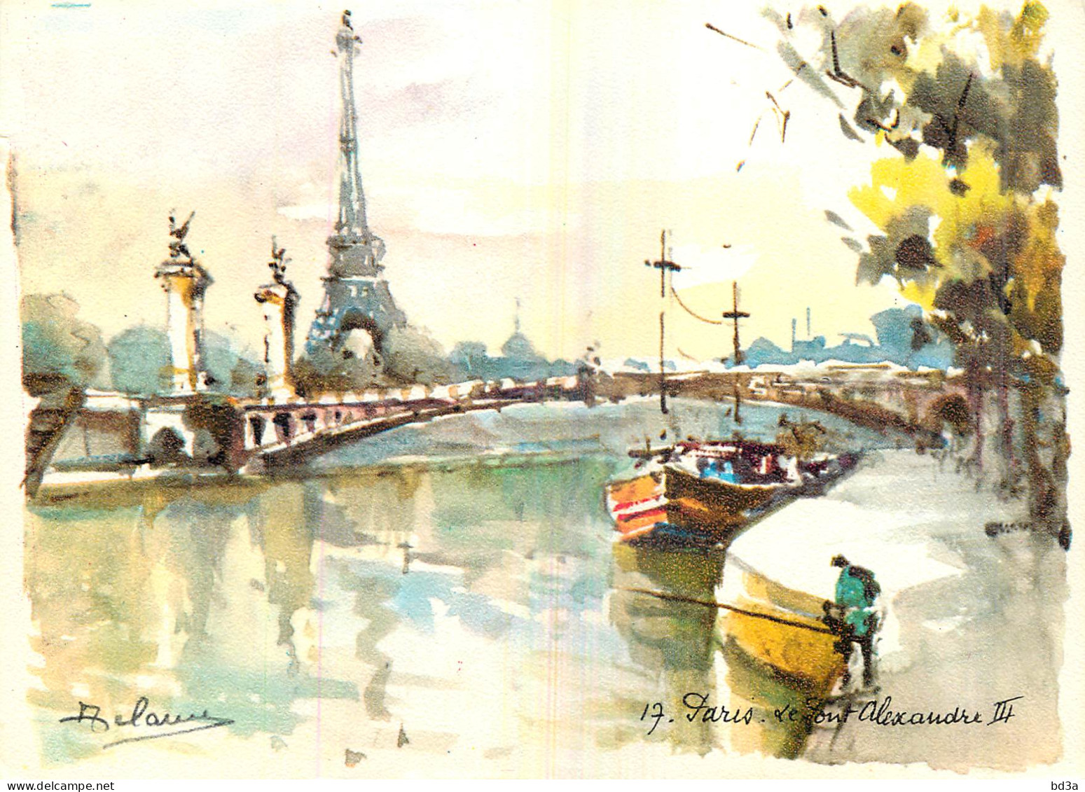 75 - ILLUSTRATION PARIS - PONT ALEXANDRE III
