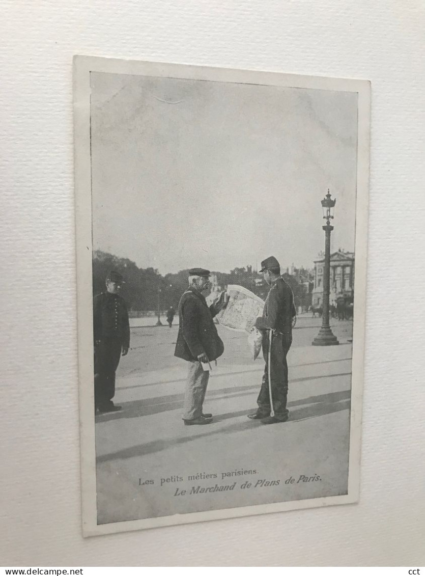 75 - Métiers - Les petits métiers parisiens - Le marchand de Plans de Paris