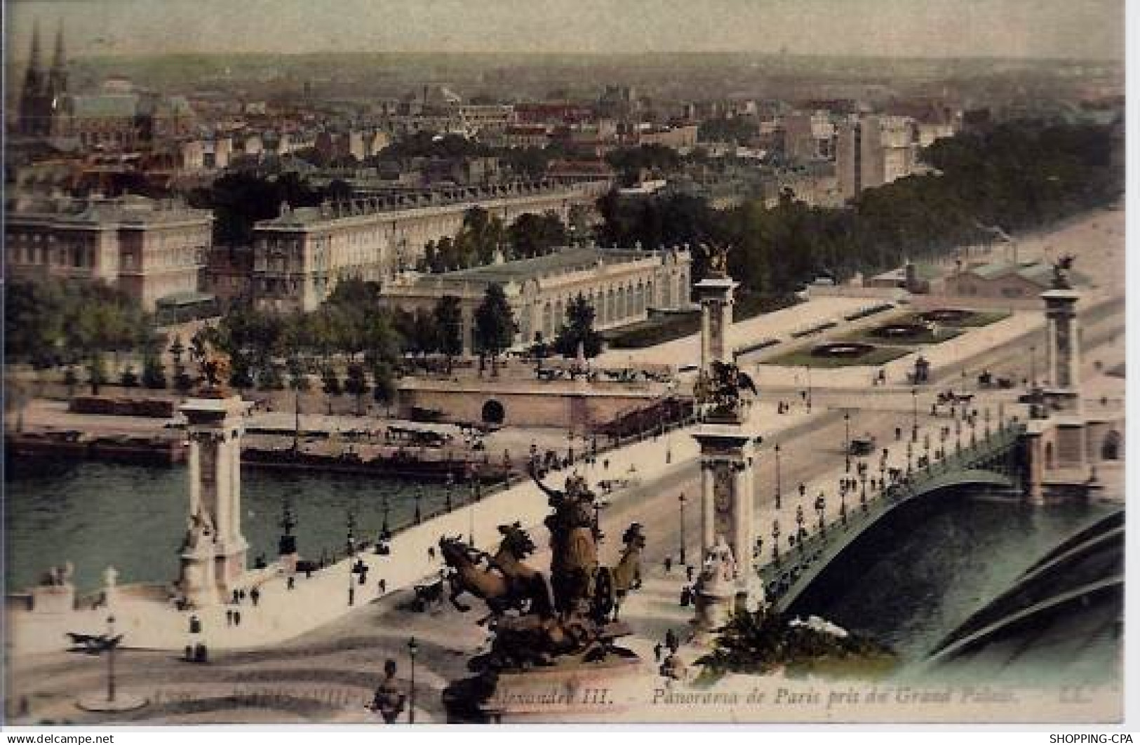 75 - Panorama de Paris pris du Grand Palais