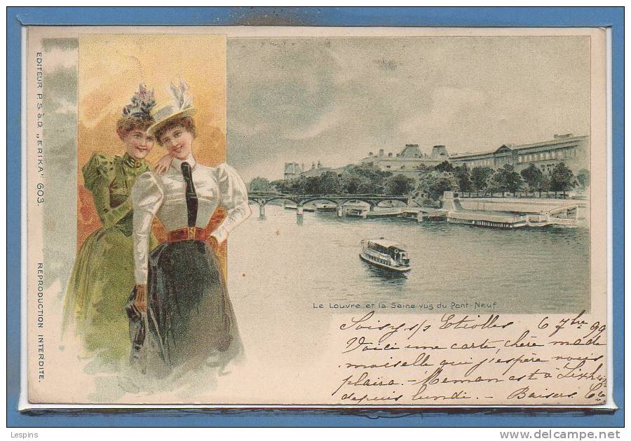 75 - PARIS - 01 Arr. --  Le  Louvre et....