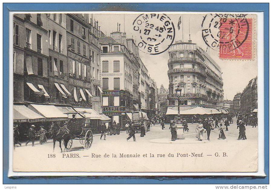 75 - PARIS - 01 Arr. -- Rue de la Monnaie et....