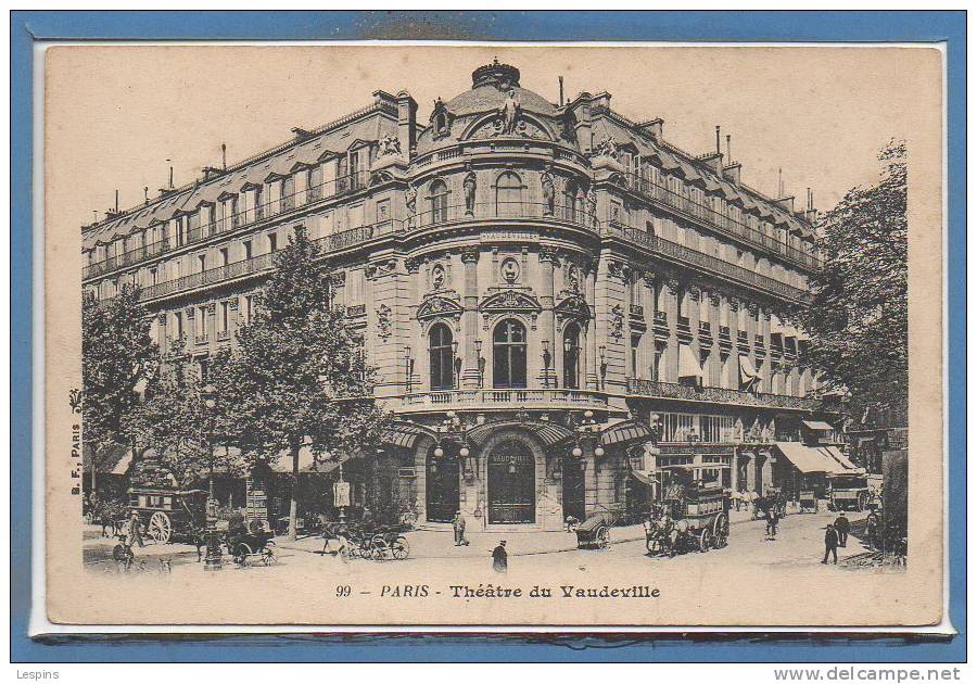 75 - PARIS - 02 Arr. -- Théâtre de Vaudeville