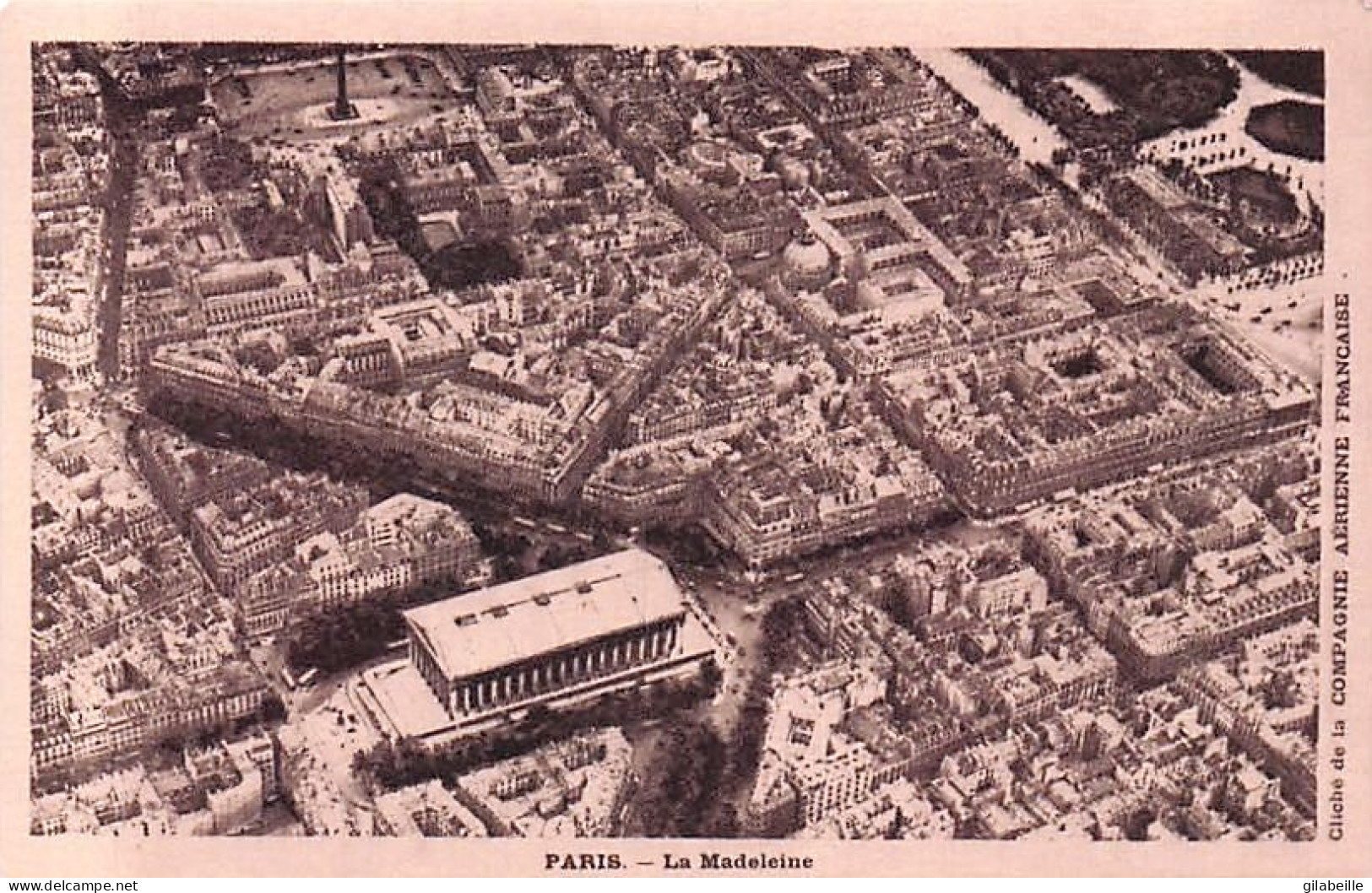 75 - PARIS 02 - la Madeleine - vue aerienne