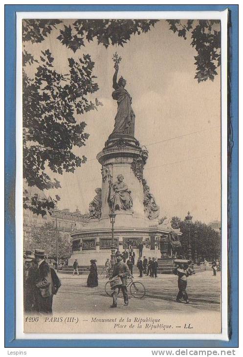 75 - PARIS - 03 Arr. -- Monument de la République....