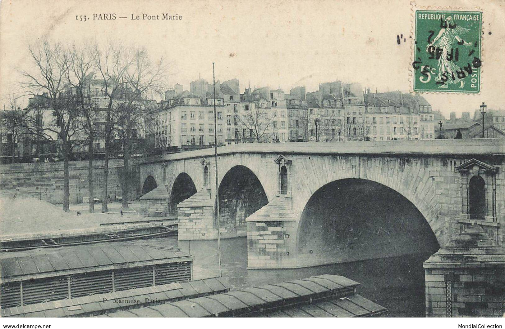 75 PARIS 04 AH#AL00657 LE PONT MARIE
