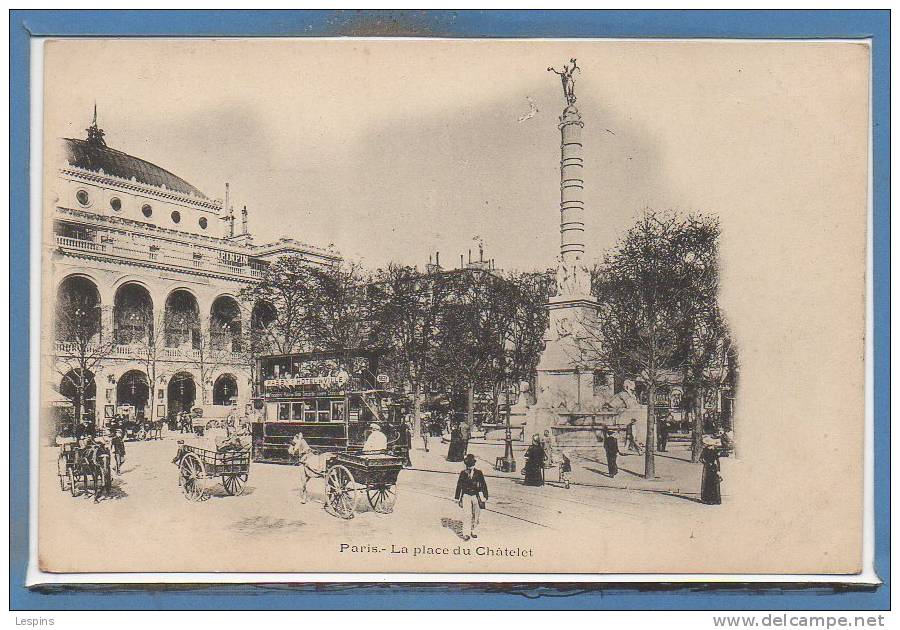 75 - PARIS - 04 Arr. -- La Place du chatelet