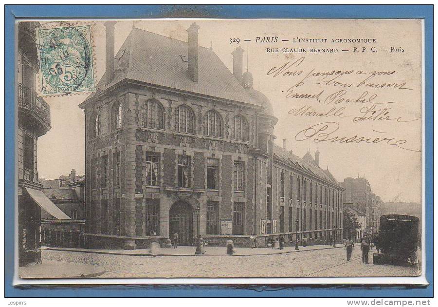 75 - PARIS - 05 Arr. -- L'Institution Agronomique