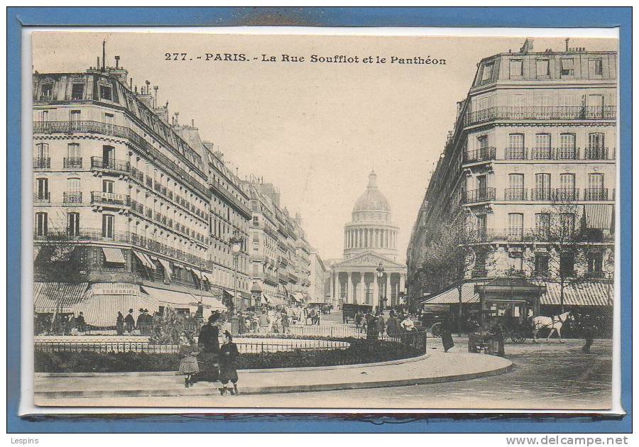 75 - PARIS - 05 Arr. --  La rue soufflot et....