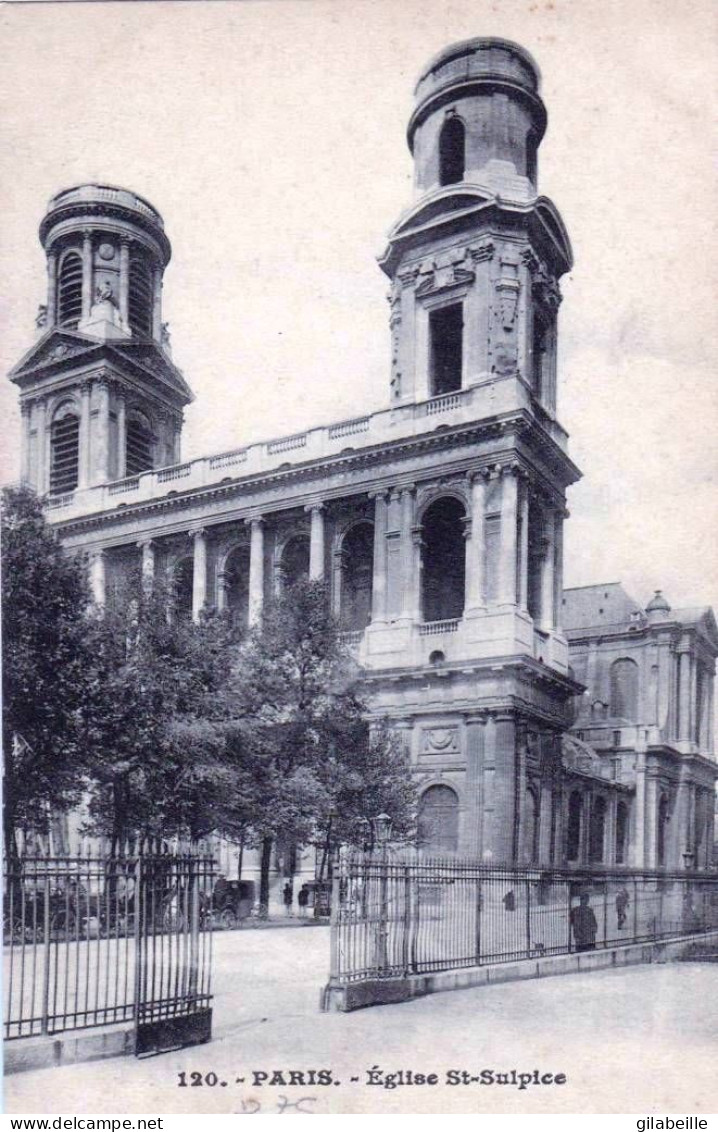 75 - PARIS 06 -  eglise Saint Sulpice -  2 Rue Palatine