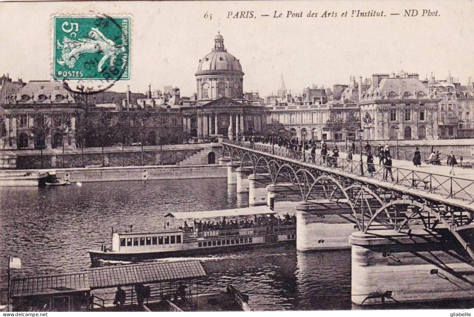 75 -  PARIS 06 -  le pont des Arts