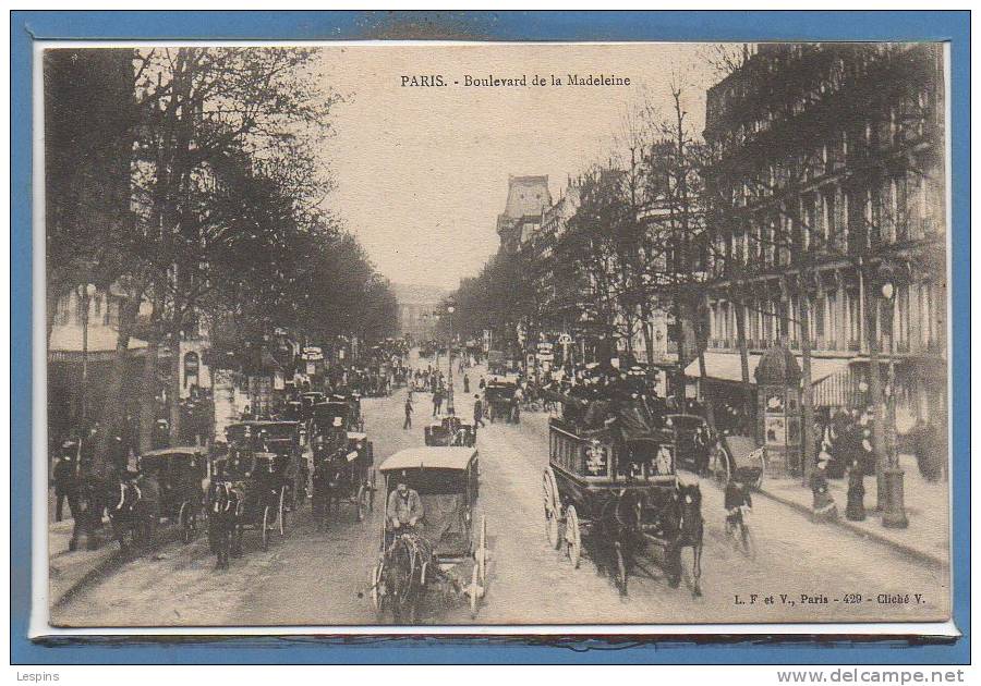 75 - PARIS - 08 Arr. -- Boulevard de la Madeleine