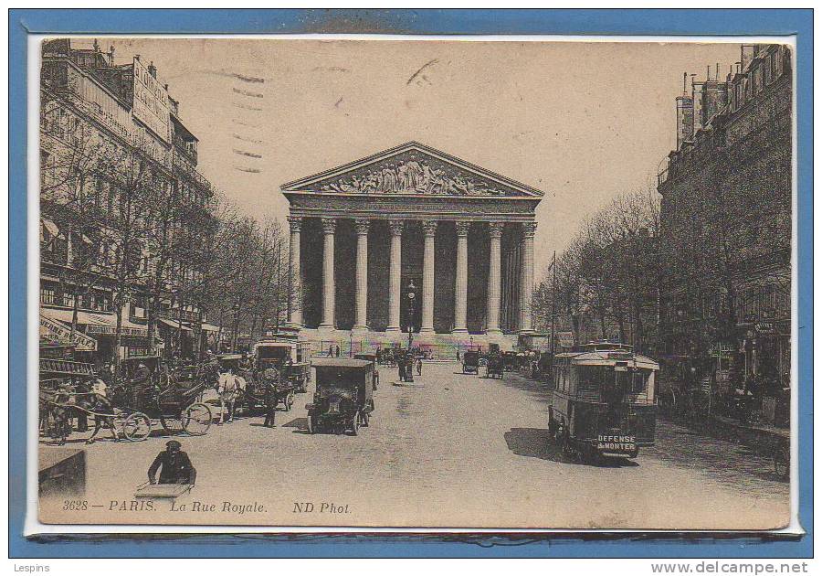 75 - PARIS - 08 Arr. -- La rue Royale