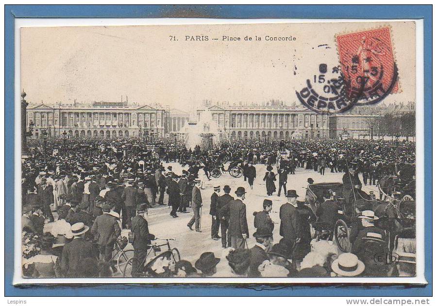 75 - PARIS - 08 Arr. --  Place de la Concorde