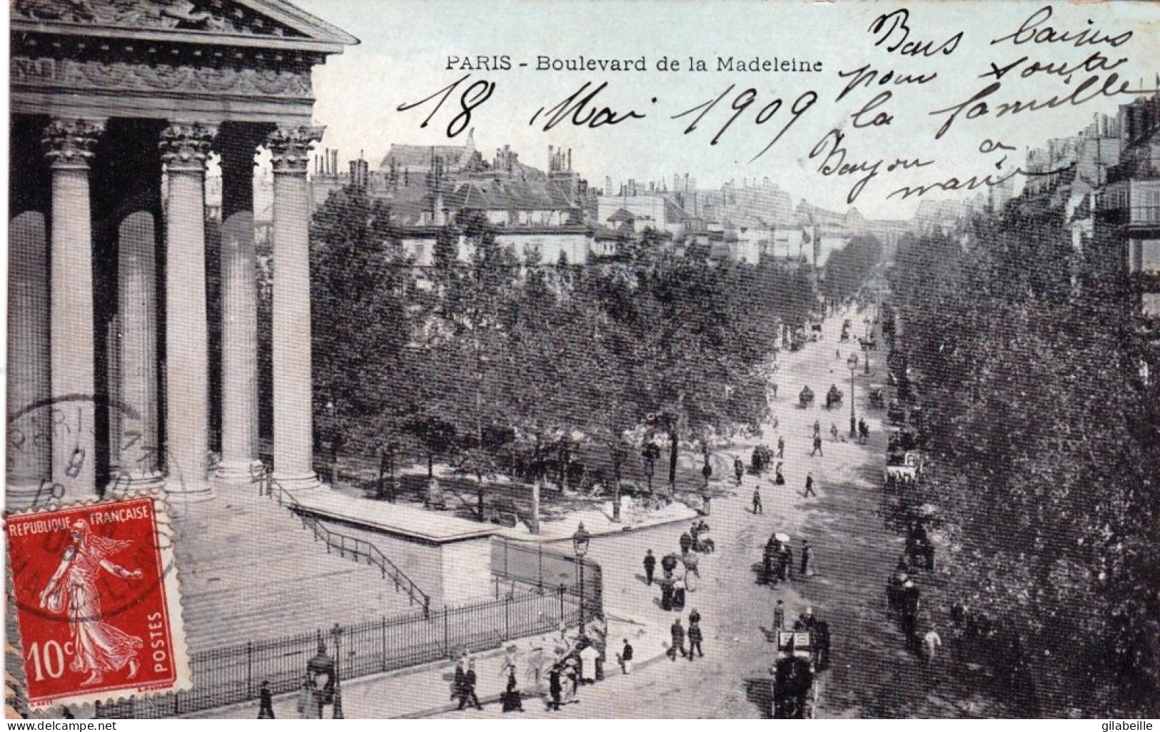 75 - PARIS 08 - boulevard de la Madeleine
