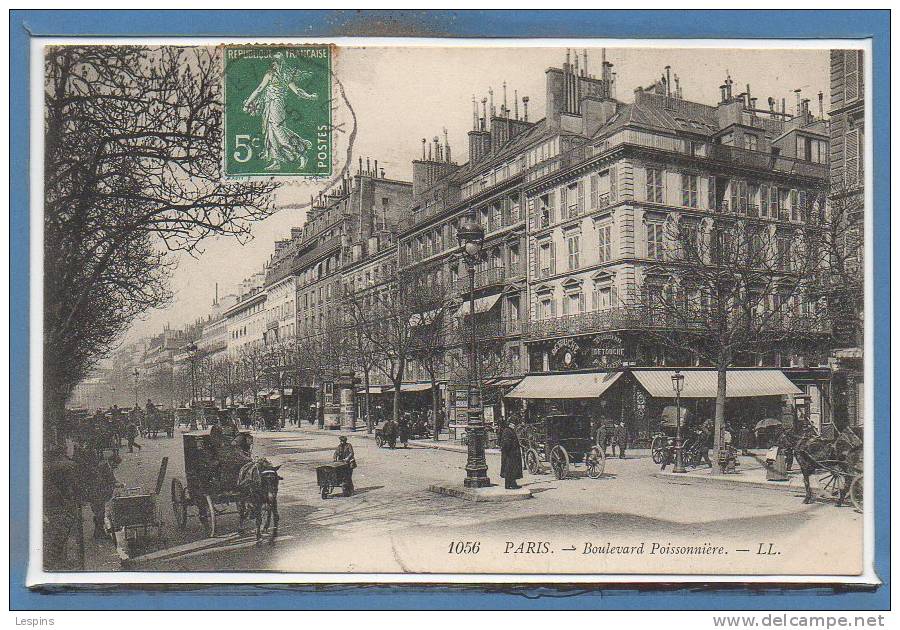 75 - PARIS - 09 Arr. --  Boulevard poissonnière - N° 1056