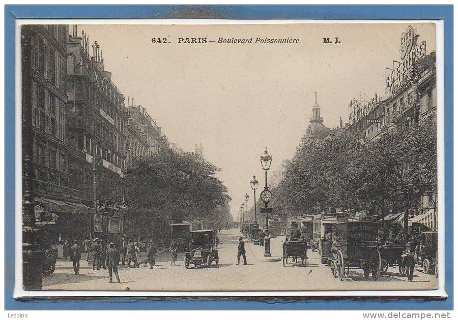 75 - PARIS - 09 Arr. --  Boulevard poissonnière - N° 642