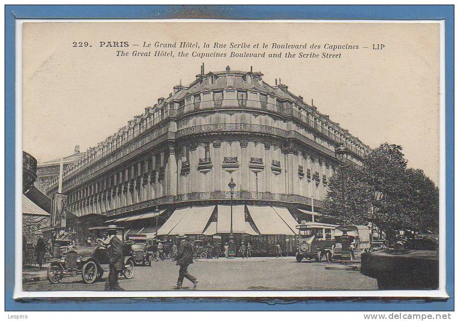 75 - PARIS - 09 Arr. --  Le Grand Hotei , la....