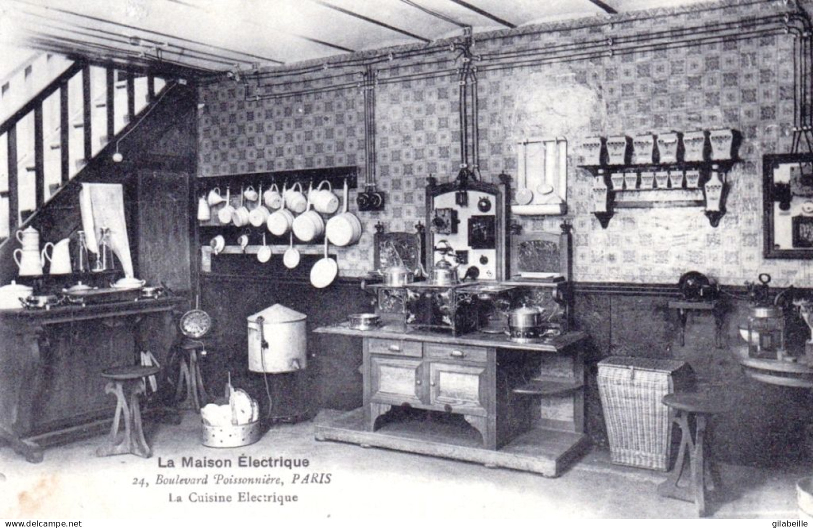 75 - PARIS 09 - boulevard poissonniere - la cuisine electrique