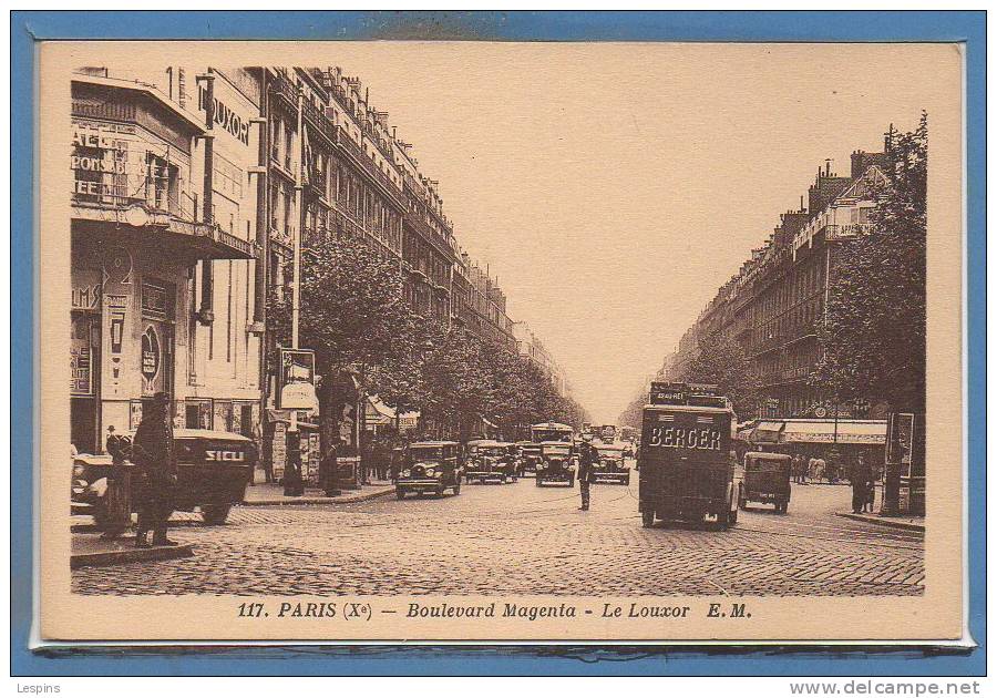 75 - PARIS - 10 Arr. -- Boulevard Magenta ......