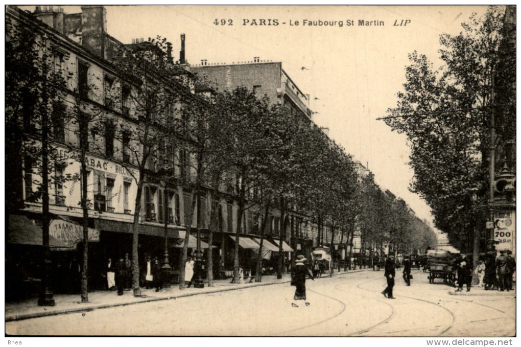 75 - PARIS - 10 ème - faubourg saint-martin
