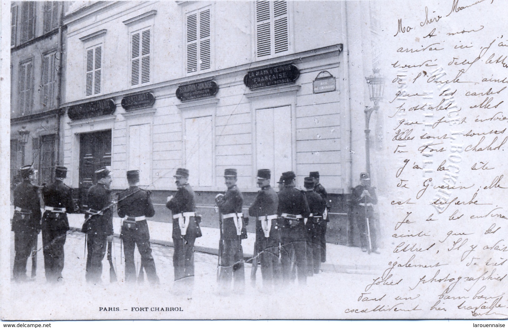 75 - Paris 10  : FORT CHABROL  .