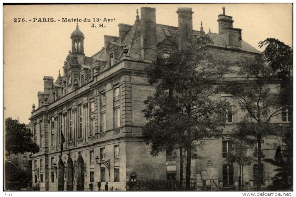 75 - PARIS - 13 ème - mairie