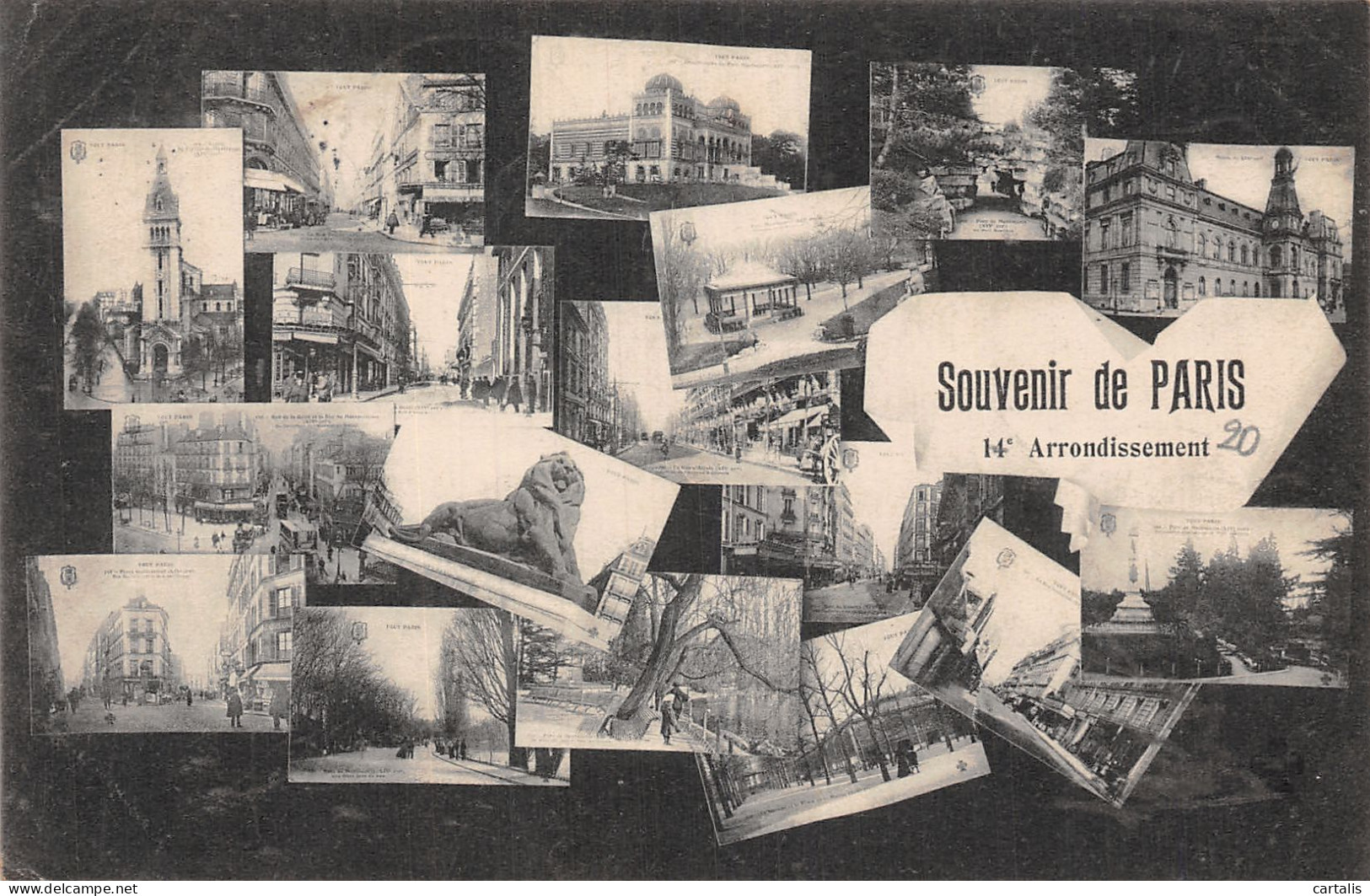 75-PARIS 14 EME ARRONDISSEMENT-N°LP5019-H/0217